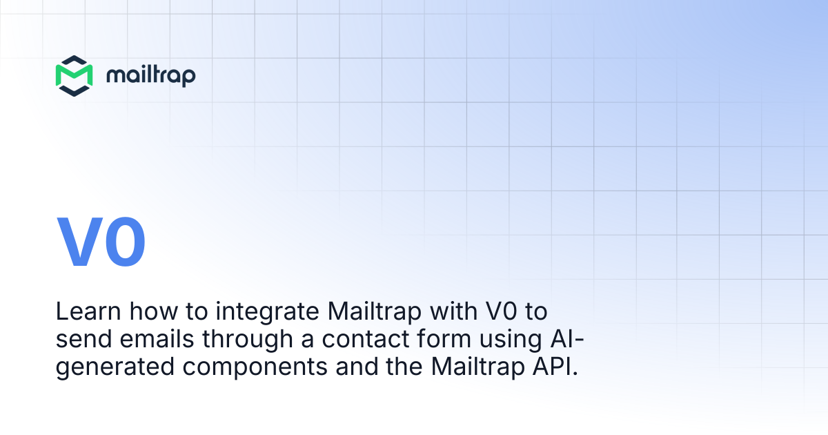 V0 | Guides | Mailtrap Help Center